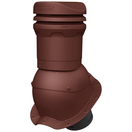 Kominek wentylacyjny niski DN125 mm Parotec do blachodachówki - Profil B12
