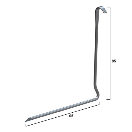 Spinka boczna do dachówek - typ Koramic