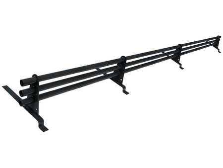 Zestaw ochrony rurowej o długości 200 cm, z 3 rzędami rur, do blachodachówki o module 330 mm / 30 mm