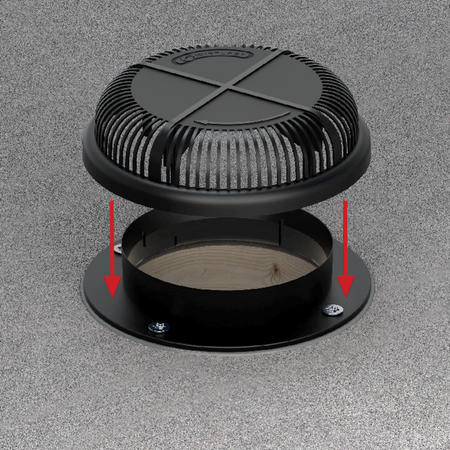 Wywietrznik międzykrokwiowy SPEEDVENT D do pełnego deskowania