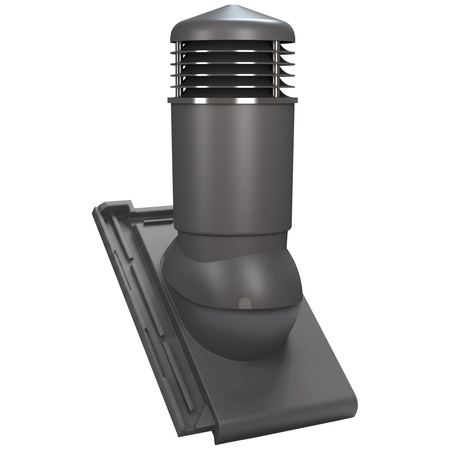 Kominek izolowany Tile Plus do dachówki ceramicznej o średnicy 125mm