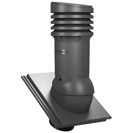 Kominek z odpływem kondensatu Tile Evo do dachówki betonowej o średnicy 150 mm