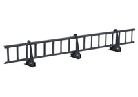 Zestaw płotka przeciwśniegowego o długości 200 cm o wysokości 15 cm do pokryć na rąbek stojący