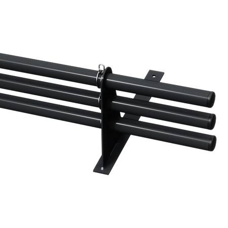 Zestaw ochrony rurowej z 3 rzędami rur do pokryć płaskich