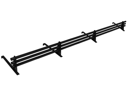 Zestaw ochrony rurowej o długości 150 cm, z 3 rzędami rur, do dachówki karpiówki