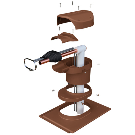 Przejście solarne i fotowoltaiczne Parotec do blachodachówki