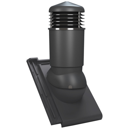 Kominek izolowany Tile Plus do dachówki ceramicznej o średnicy 125mm