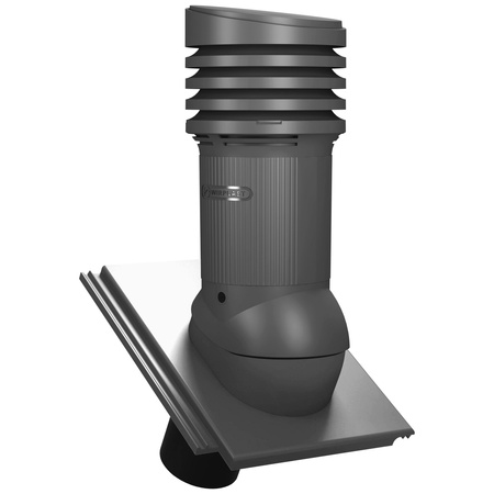 Kominek z odpływem kondensatu Tile Evo do dachówki betonowej o średnicy 150 mm