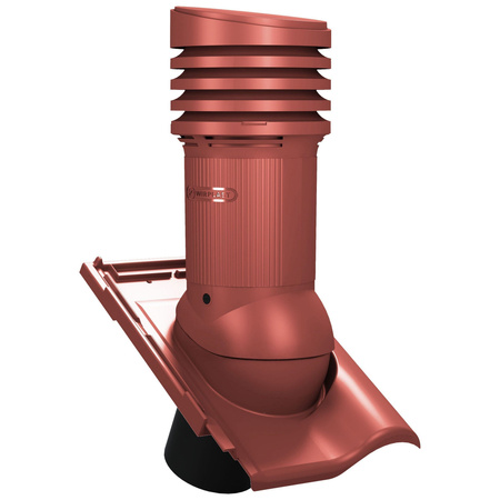 Kominek z odpływem kondensatu Tile Evo do dachówki ceramicznej o średnicy 150 mm