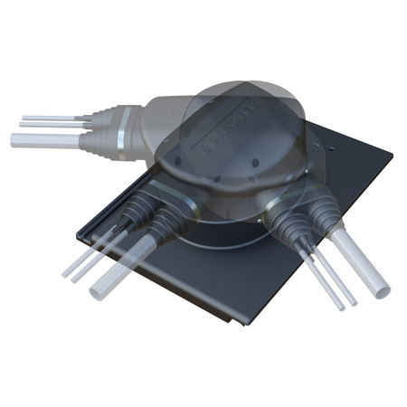 Przejście solarne i fotowoltaiczne Parotec do blachodachówki