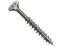 Wkręt uniwersalny, ⌀3,5 - 6,0 mm, gwint częściowy, główka stożkowa, T-STAR plus, 4CUT, stal nierdzewna A2(II)