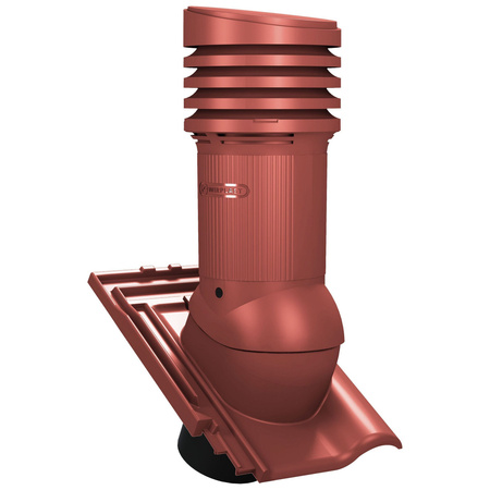 Kominek z odpływem kondensatu Tile Evo do dachówki ceramicznej o średnicy 150 mm