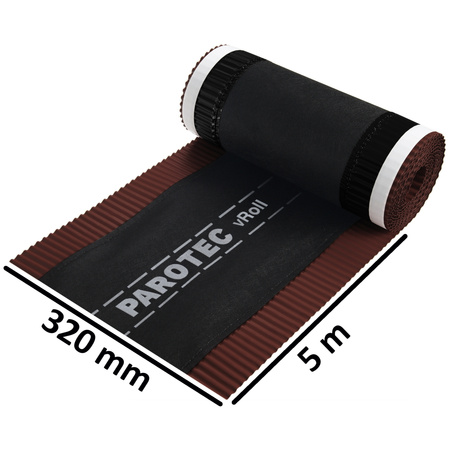 Taśma kalenicowa z włókniną vRoll 320 mm x 5 mb