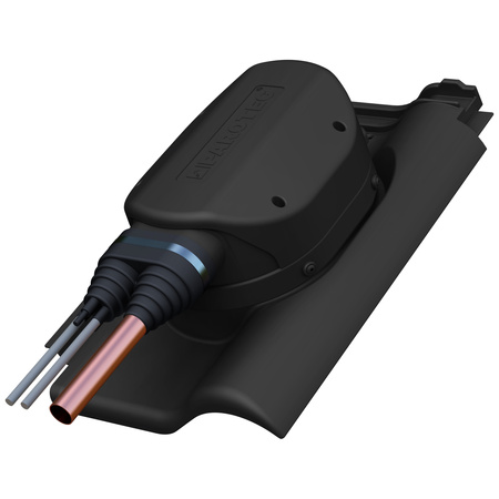 Przejście solarne i fotowoltaiczne Parotec do dachówki ceramicznej