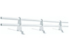 Zestaw ochrony rurowej o długości 150 cm, z 2 rzędami rur, do blachodachówki o module 350 mm / 35 mm