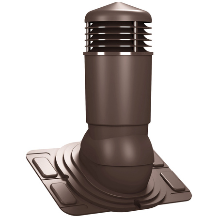 Kominek wentylacyjny izolowany DN125 mm Parotec do blachodachówki