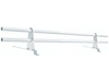 Zestaw ochrony rurowej o długości 150 cm, z 2 rzędami rur, do blachodachówki o module 350 mm / 20 mm