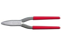 Kleszcze dekarskie płaskie nakładkowe 240mm - Erdi