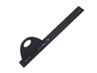 Uchwyt rur do pokryć płaskich do systemu ochrony rurowej