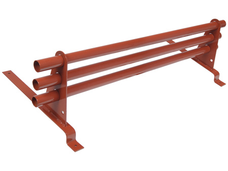 Zestaw ochrony rurowej o długości 150 cm, z 3 rzędami rur, do blachodachówki o module 330 mm / 30 mm
