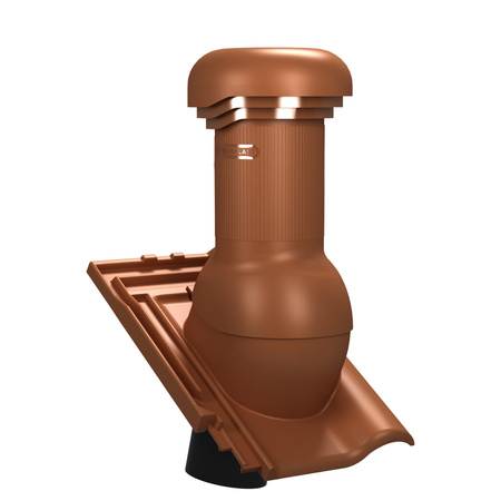 Kominek z odpływem kondensatu Tile Pro do dachówki ceramicznej o średnicy 150 mm