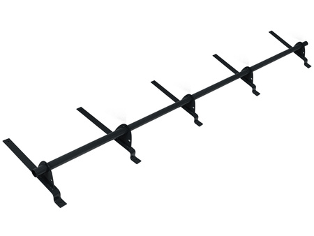 Zestaw ochrony rurowej o długości 200 cm, do blachodachówki o module 330 mm / 30 mm