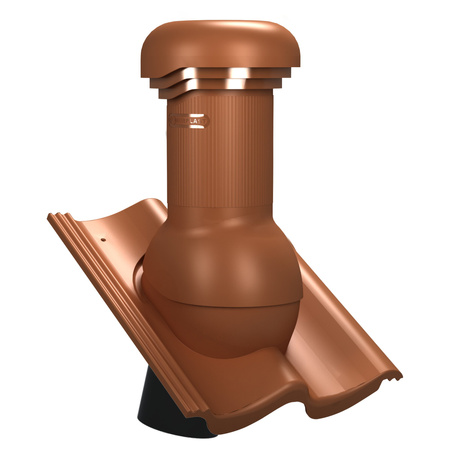 Kominek z odpływem kondensatu Tile Pro do dachówki betonowej o średnicy 150 mm