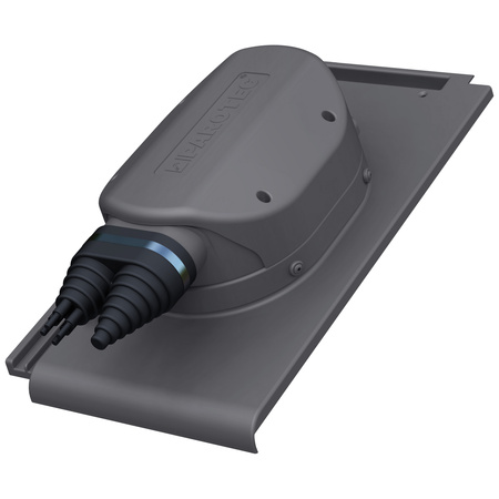 Przejście solarne i fotowoltaiczne Parotec do dachówki ceramicznej