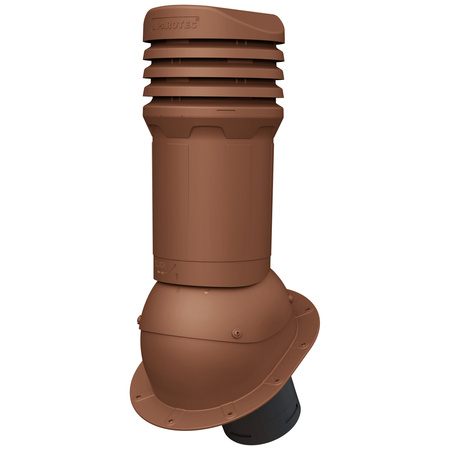 Kominek wentylacyjny z odpływem kondensatu DN125 mm Parotec do pokryć płaskich