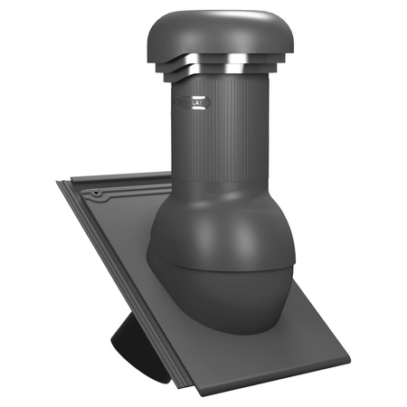 Kominek z odpływem kondensatu Tile Pro do dachówki ceramicznej o średnicy 150 mm