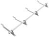 Zestaw ochrony rurowej o długości 150 cm, z 1 rzędem rur, do blachy panelowej o module 380 mm / 35 mm
