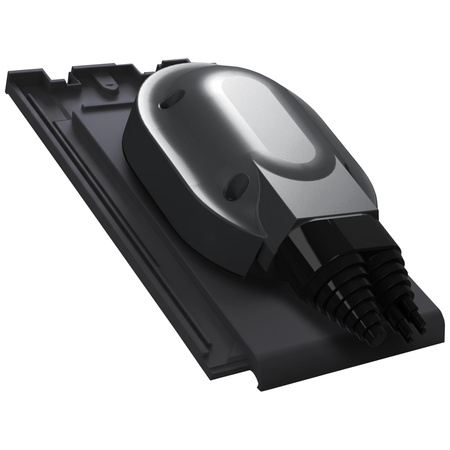 Przejście solarne i fotowoltaiczne Parotec do dachówki ceramicznej