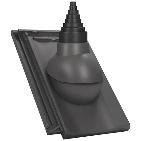 Przejście antenowe Parotec do dachówki ceramicznej