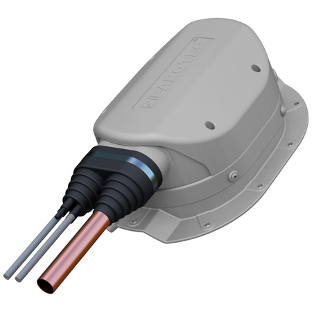 Przejście solarne i fotowoltaiczne Parotec do blachy trapezowej