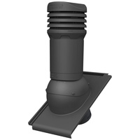 Kominek wentylacyjny z odpływem kondensatu DN125 mm Parotec do dachówki ceramicznej