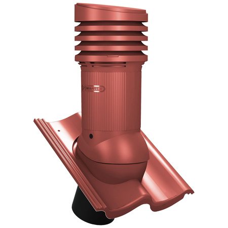 Kominek z odpływem kondensatu Tile Evo do dachówki betonowej o średnicy 150 mm