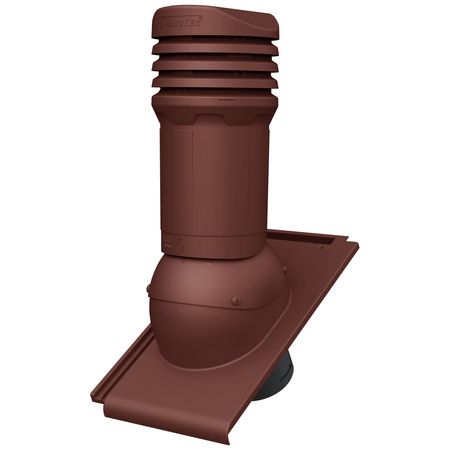 Kominek wentylacyjny z odpływem kondensatu DN125 mm Parotec do dachówki ceramicznej