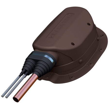 Przejście solarne i fotowoltaiczne Parotec do blachodachówki