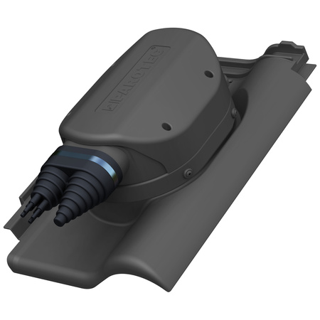 Przejście solarne i fotowoltaiczne Parotec do dachówki ceramicznej