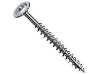 Wkręt do konstrukcji drewnianych, ⌀6,0 - 8,0 mm, gwint pełny, główka talerzowa, T-STAR plus, 4CUT, WIROX