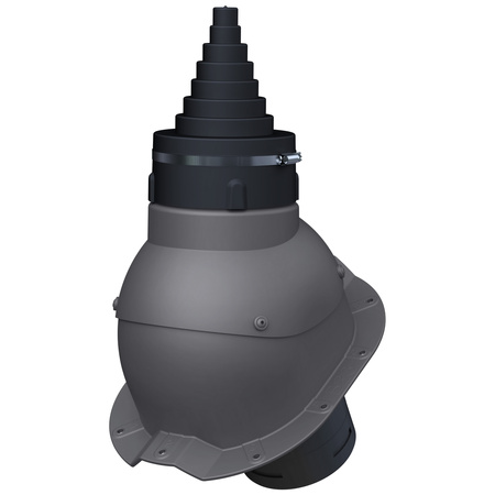 Przejście antenowe Parotec do blachy trapezowej