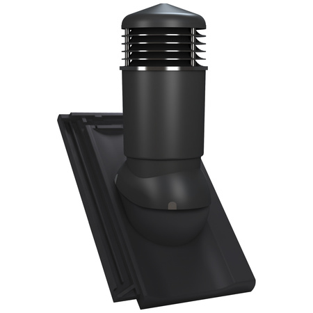 Kominek izolowany Tile Plus do dachówki ceramicznej o średnicy 125mm