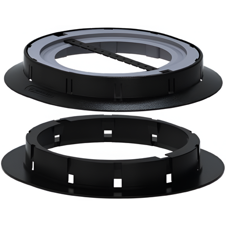 WIROMAX 125 Kołnierz uszczelniający do kominków z rurą kątową membrany dach