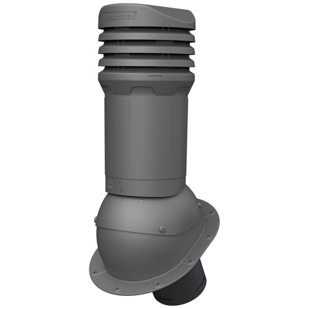 Kominek wentylacyjny z odpływem kondensatu DN125 mm Parotec do pokryć płaskich