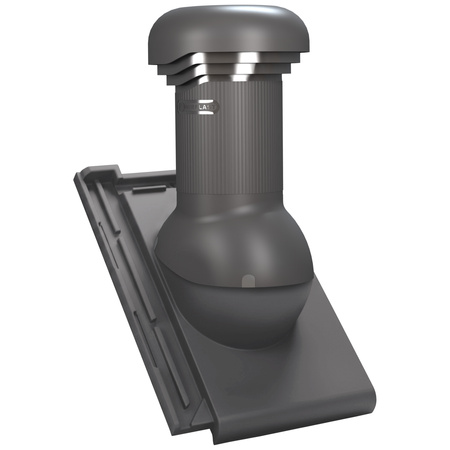 Kominek z odpływem kondensatu Tile Pro do dachówki ceramicznej o średnicy 150 mm