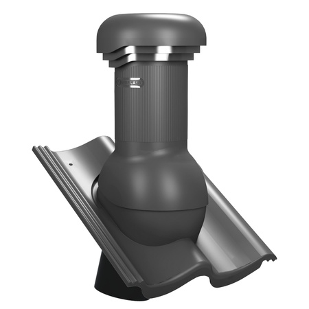 Kominek z odpływem kondensatu Tile Pro do dachówki betonowej o średnicy 150 mm