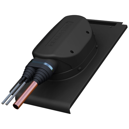 Przejście solarne i fotowoltaiczne Parotec do dachówki ceramicznej