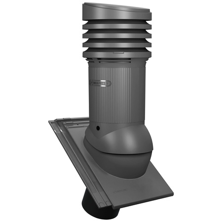 Kominek z odpływem kondensatu Tile Evo do dachówki ceramicznej o średnicy 150 mm