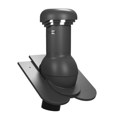 Kominek z odpływem kondensatu Tile Pro do dachówki ceramicznej o średnicy 150 mm