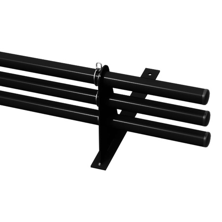 Zestaw ochrony rurowej z 3 rzędami rur do pokryć płaskich